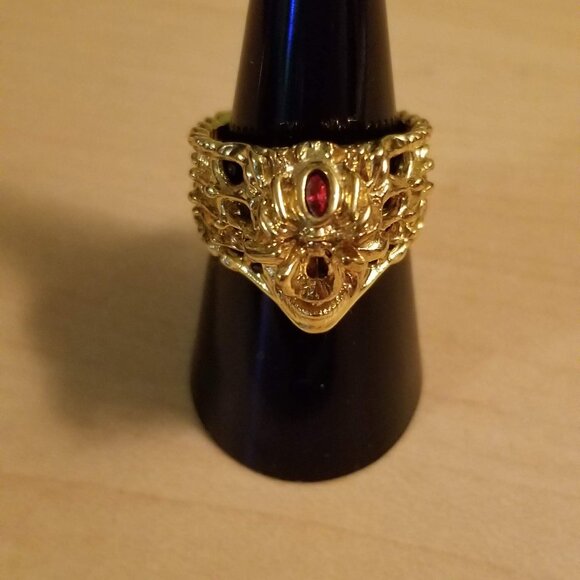 Creepy coffin and skull ring, pair, NWOT - Picture 7 of 10